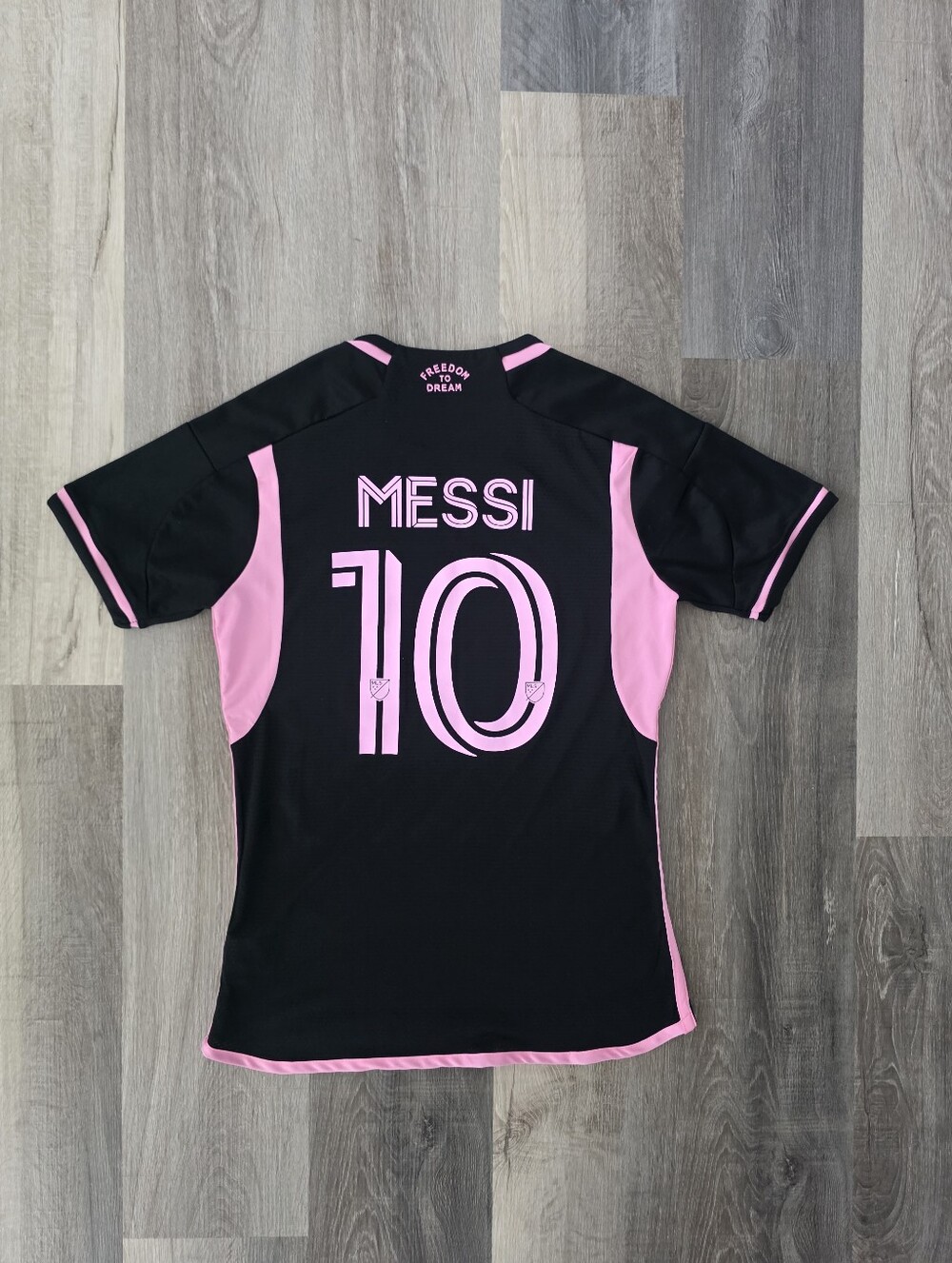 Adidas Women's Black/ Pink Soccer Jersey # 10 Messi Inter Miami Size S